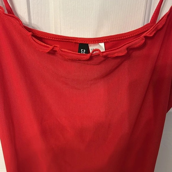 H&M Divided Women’s (M) Red Bodycon Fitted Slim Fit Dress - Picture 4 of 6